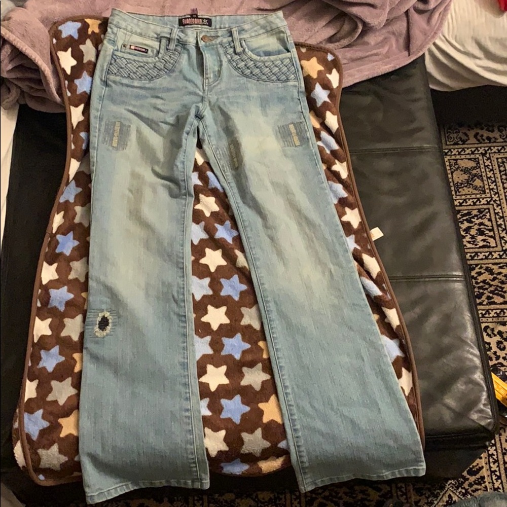 Bubblegum flare Jeans